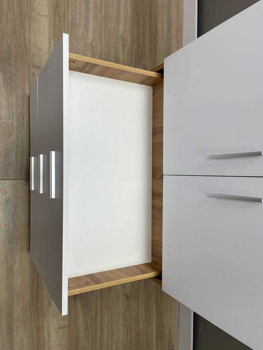 Шафа двохдверна з шухлядами «Вероніка», пенал для спальні, шкафдлядома