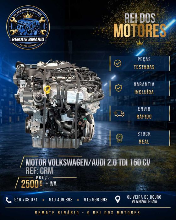 Motor Volkswagen/Audi 2.0 TDI 150cv CRM