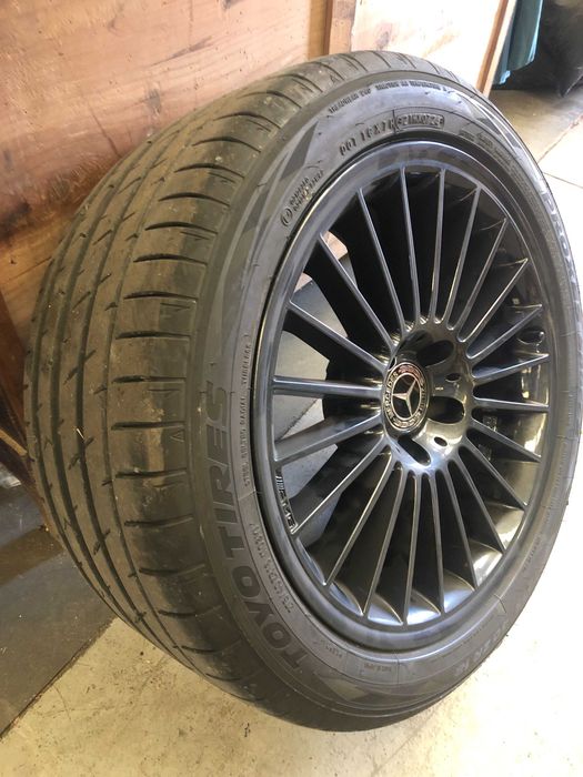4 Jantes AMG + Pneus para Mervedes-Benz CLS W219