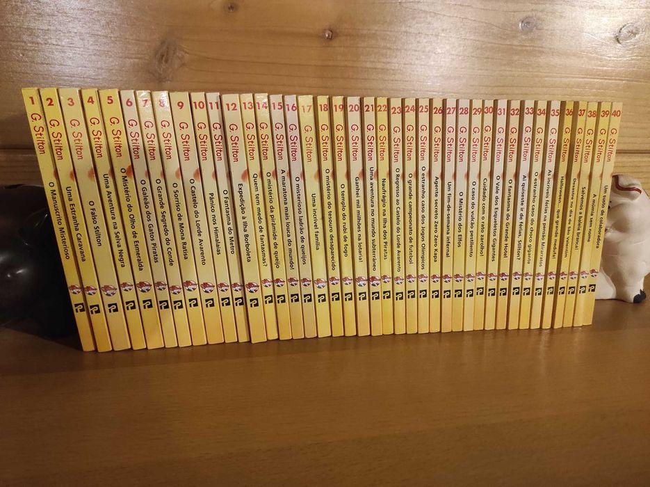 50% Desconto 3€uni Gerônimo Stilton 1-40