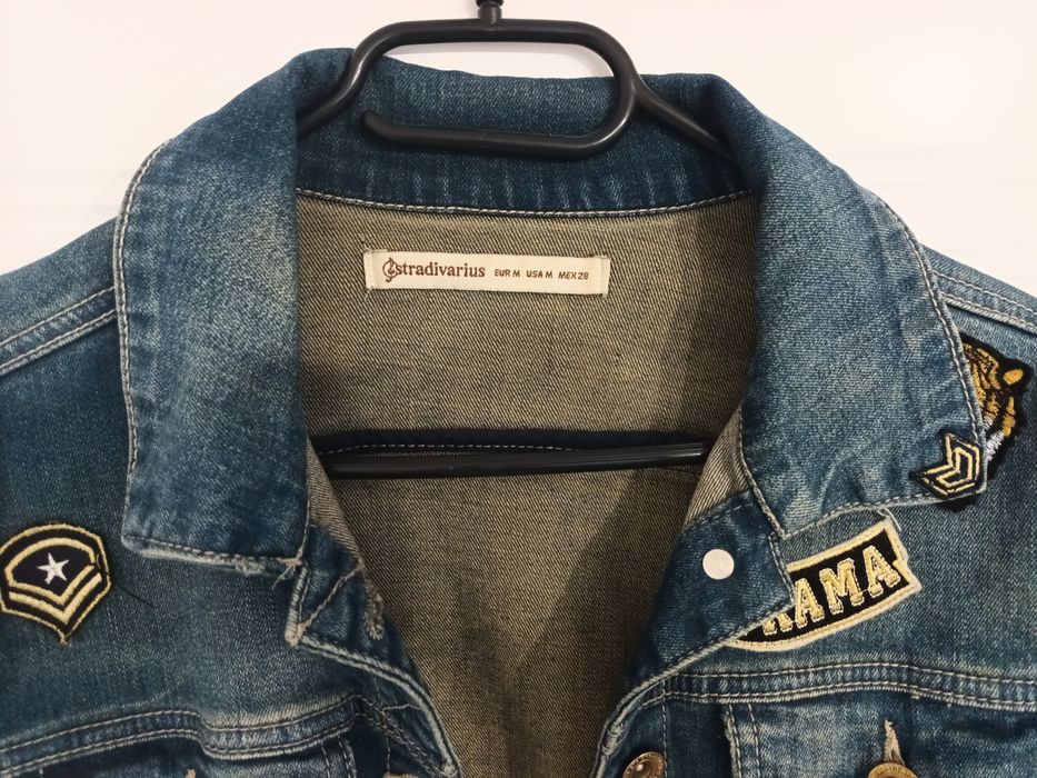 Kurtka jeansowa Stradivarius