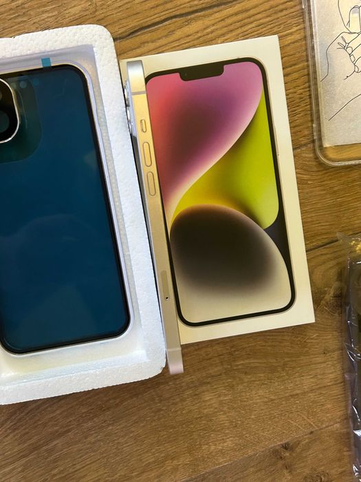 iPhone 14 Plus, Starlight, 128GB w bardzo dobrym stanie