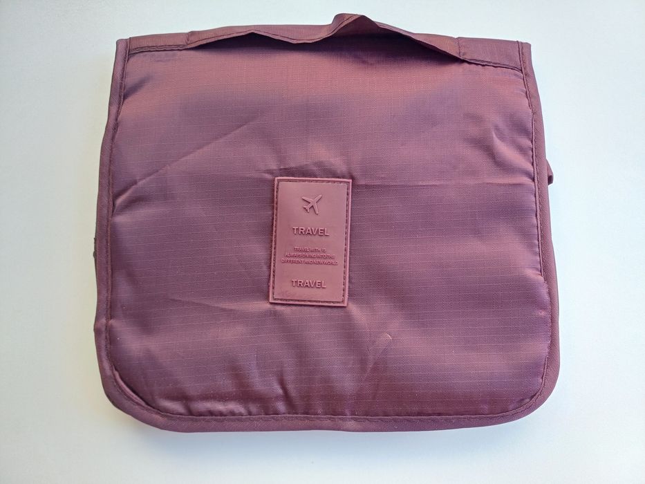 Bolsa de higiene de viagem bordeaux - NOVA