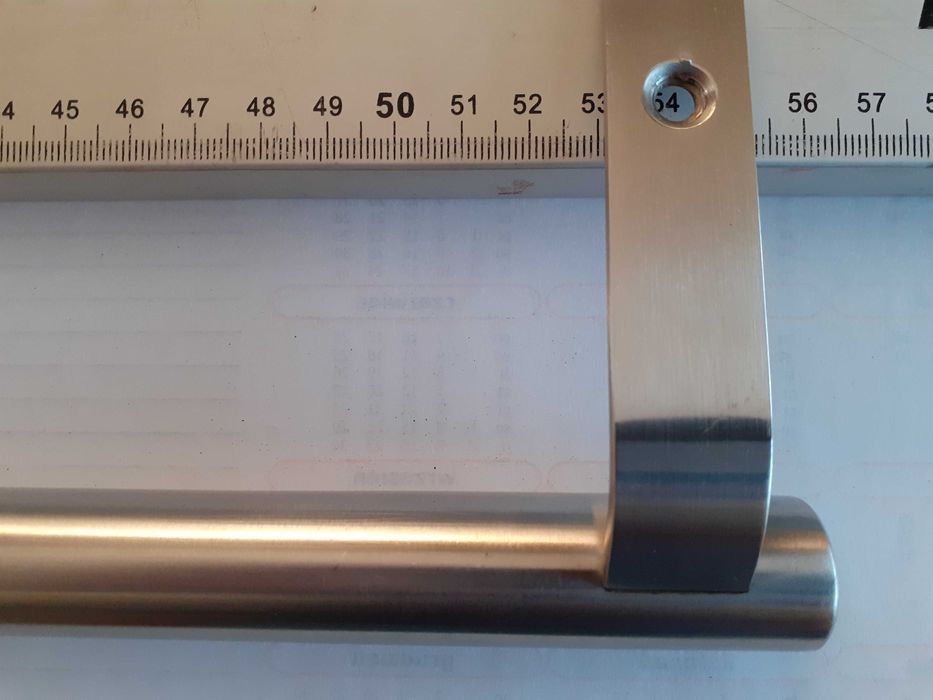 Uchwyty - rączki chłodziarki Amica - stal nierdzewna.