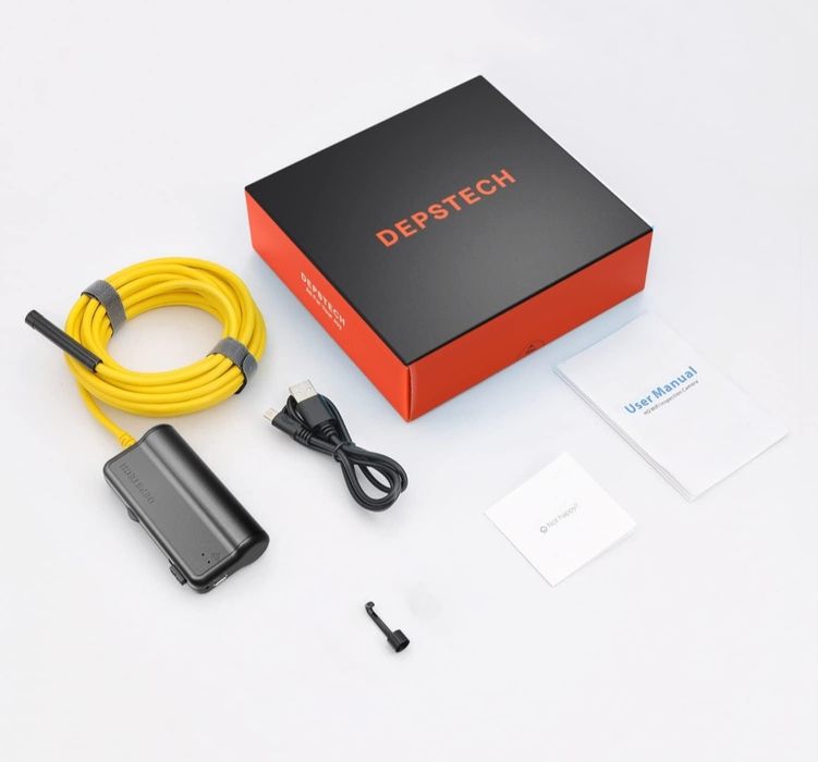 Kamera endoskopowa DEPSTECH 5Mpx HD Wifi 5mb IP67