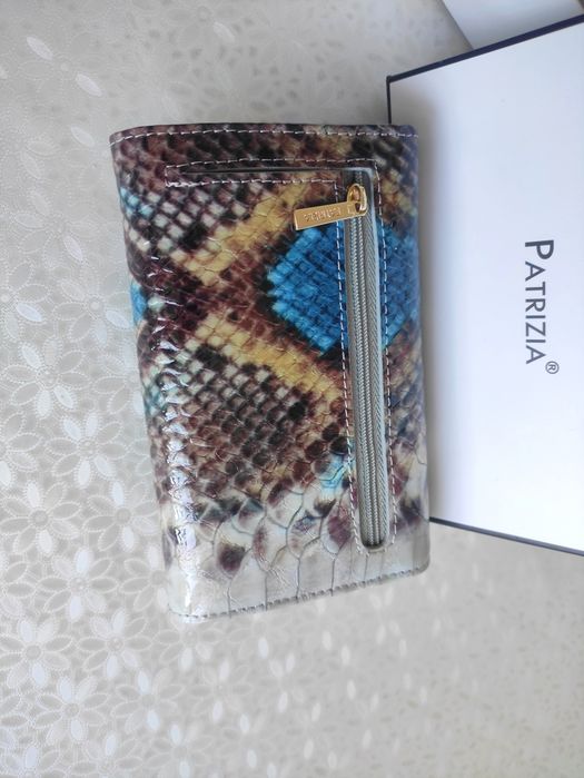 Nowy Portfel skórzany damski Patrizia