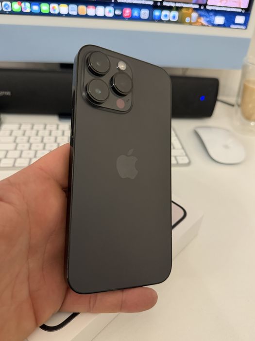 iPhone 14 Pro Max 256gb Black Idealny Bateria 100%