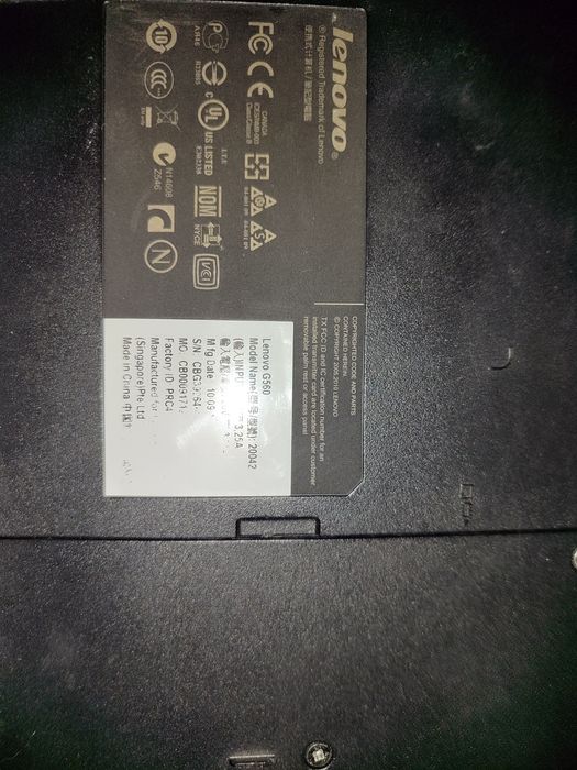 Ноутбук Lenovo G560
