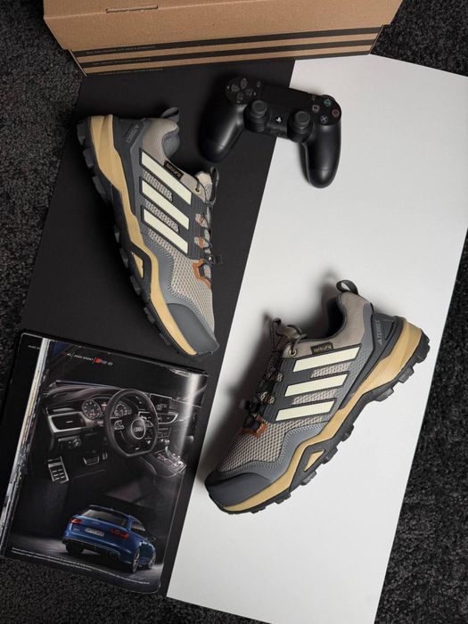 Чоловічі кросівки адідас Adidas Terrex Skychaser Grey Beige [41-45]