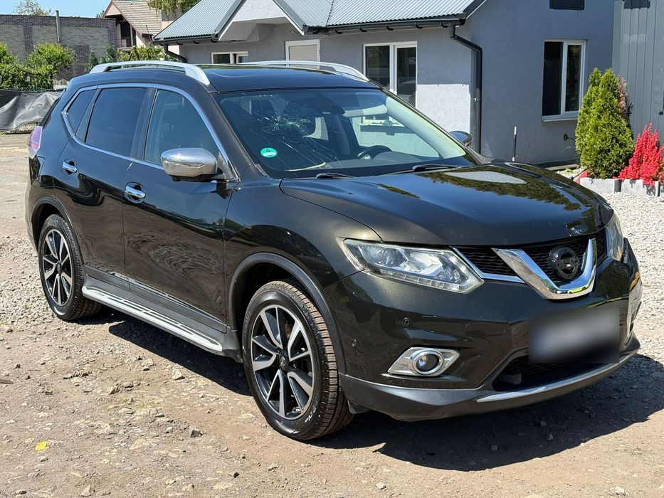 Nissan X-Trail Rej. 04/2012 Skóra Szyberdach Hak 7-Osobowy Zarejestrowany w Polsce