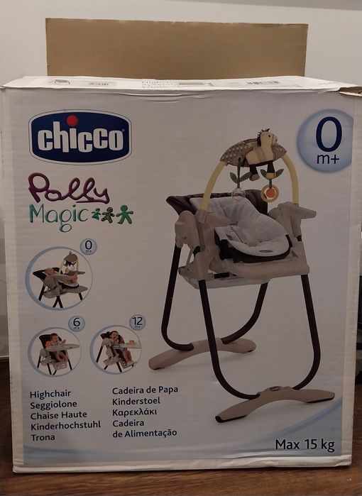 Cadeira papa Chicco Polly Magic