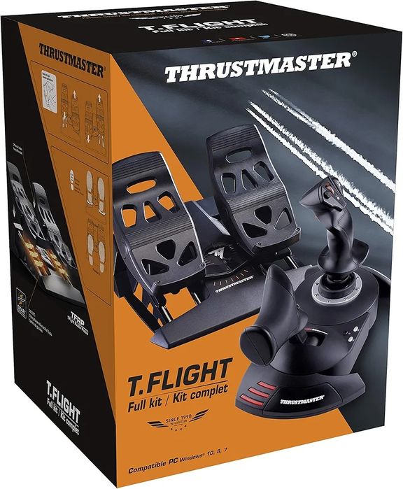 Joystick THRUSTMASTER com pedais