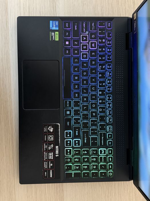 Acer Nitro 5 i7-12650H RTX 4060 8GB 16GB DDR5 SSD 512GB Win11