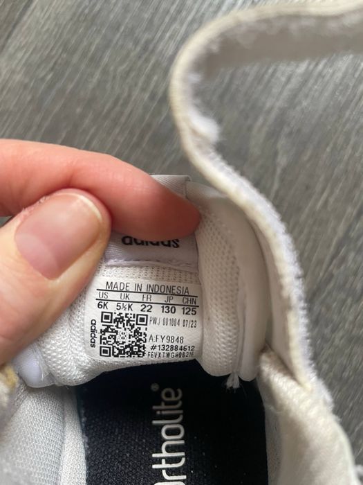 Білі шкіряні Кросівки adidas NY p.22,