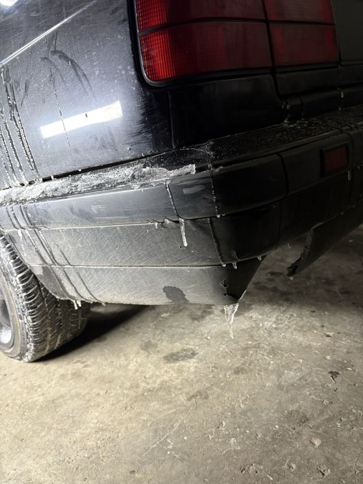 Задний бампер bmw E34 в состоянии