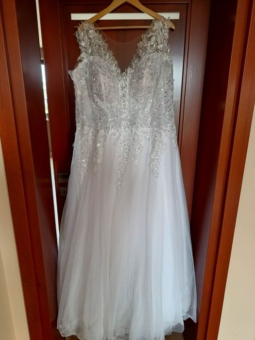 Suknia ślubna wzrost 170cm + obcas
