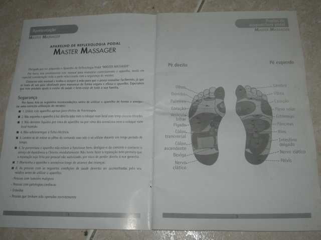 aparelho de reflexologia podal Master Massager