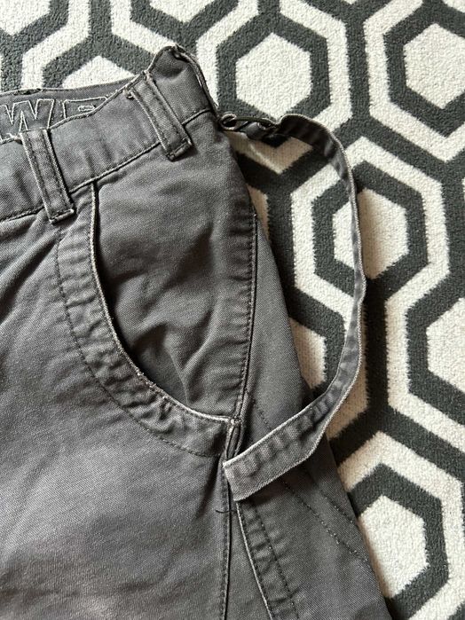 Szare spodnie cargo vintage Reserved
