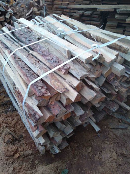 Zrzyny oflisy boki oblodry  klocki dąb dębowe