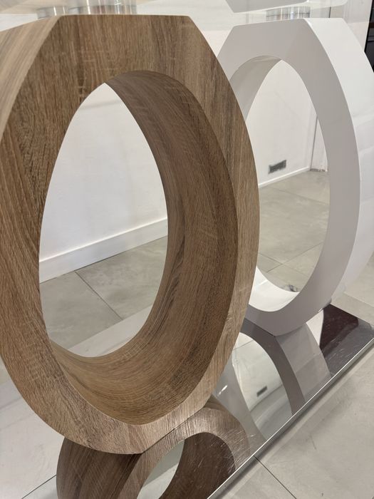 Mesa de vidro conforama