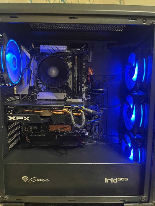 Komputer Gamingowy RGB | Ryzen 5 3600X | RX 590 8GB | 16GB RAM