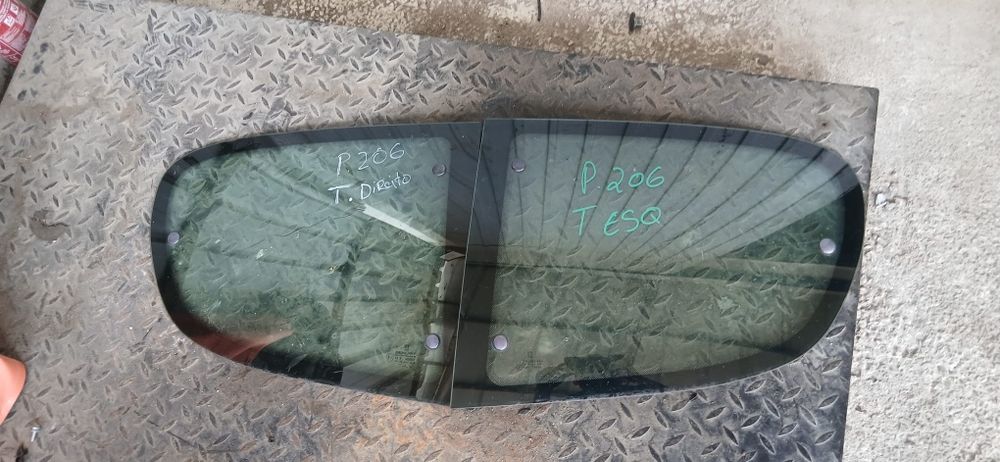 Vidros Traseiros do Peugeot 206