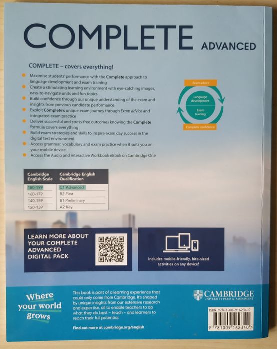 Cambridge - Complete Advanced C1 - Third edition - Workbook.
