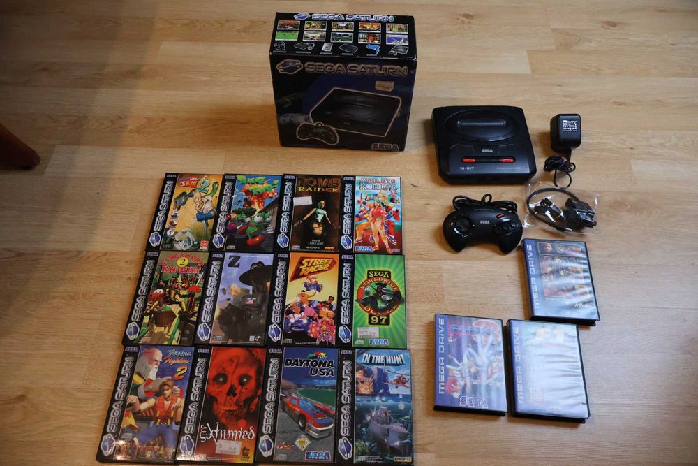 Gry i Konsole Sega Saturn i Mega Drive PAL Sonic Jim Bug Clockwork