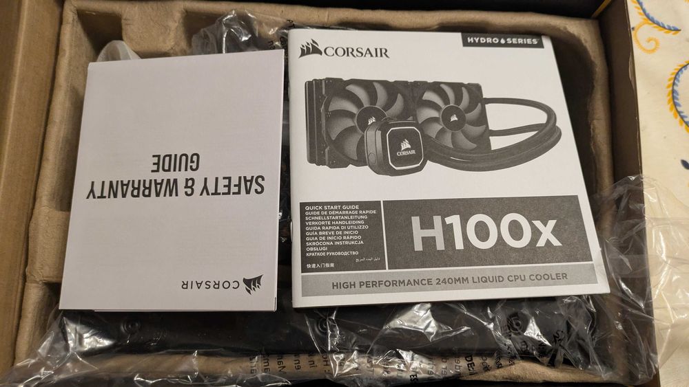 WaterCooler Corsair H100x
