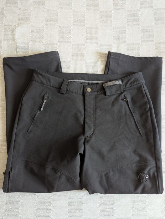 Брюки трекинговые Mammut Runbold Pants Black. р52.