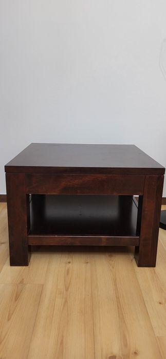 Stolik drewniany indyjski 65/65/46