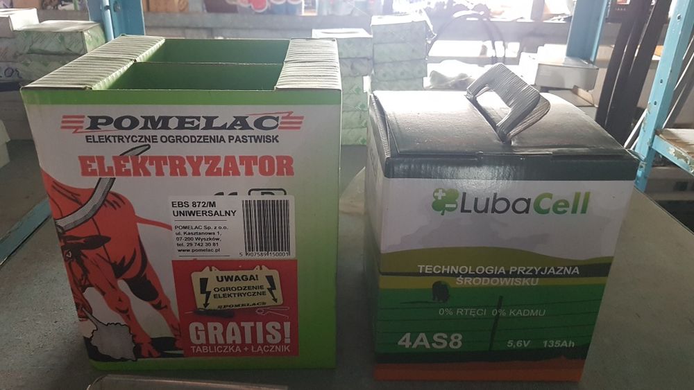 Ogrodzenie elektryczne typu pastuch słupki izolatorki taśmy i inne