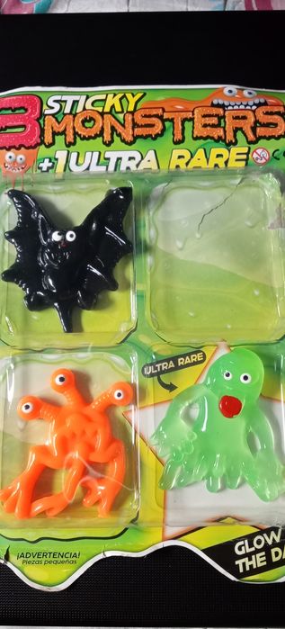 Conjunto de 3 monstros peganhetos