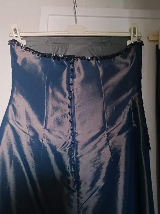 Vestido de cerimónia/38 e echarpe