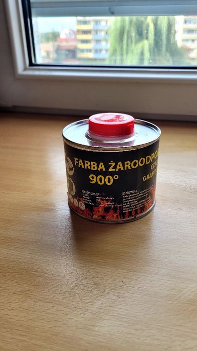 Farba żaroodporna nowa 900 stoni