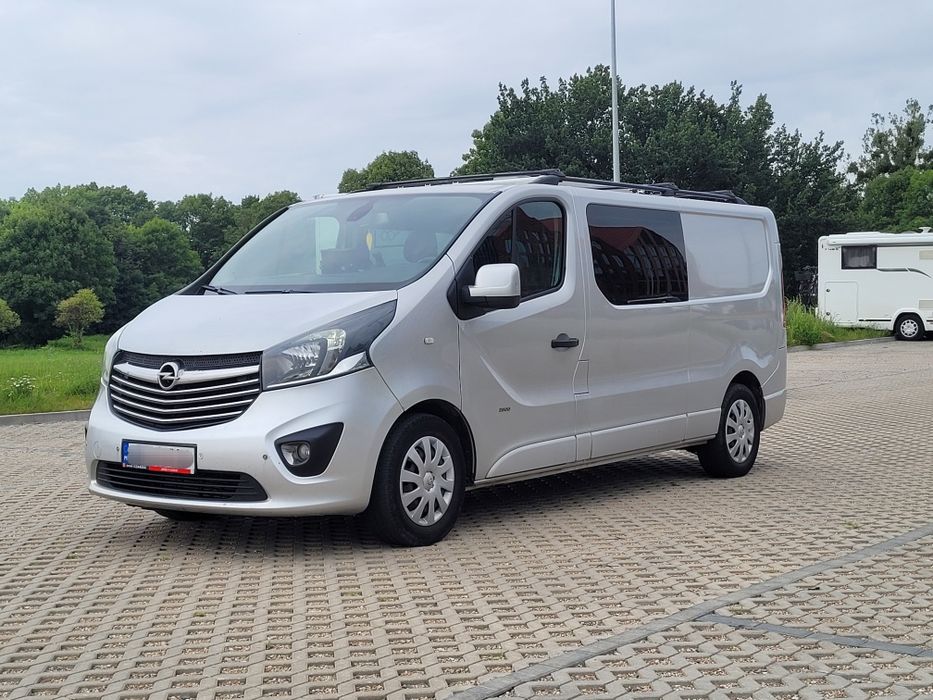 Opel Vivaro B 1.6cdti 140km long brygadowka 5osob