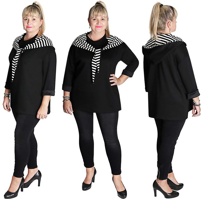 TUNIKA Z al'a KAPTUREM roz.uniwersalny pasuje od 52 do 56