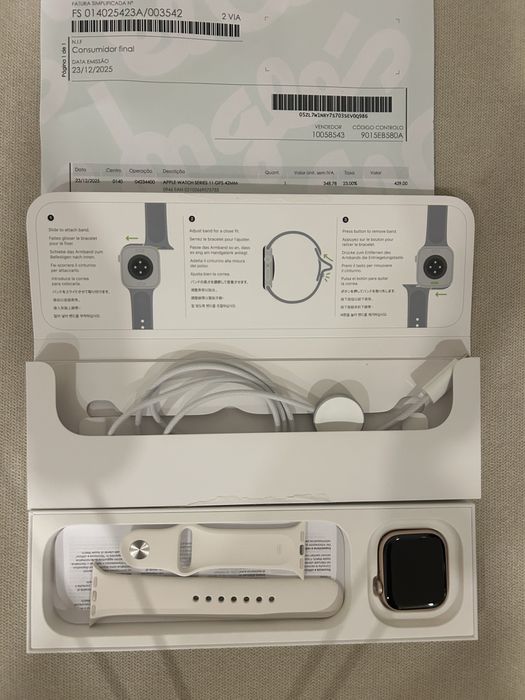 Apple watch novo com garantia