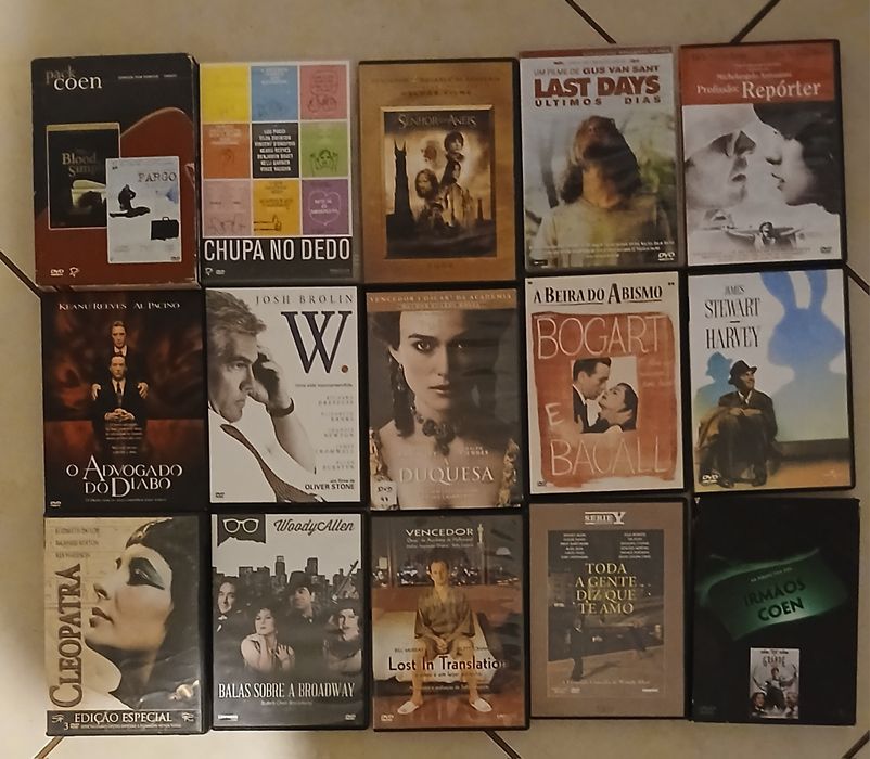 Vários DVD a vários preços