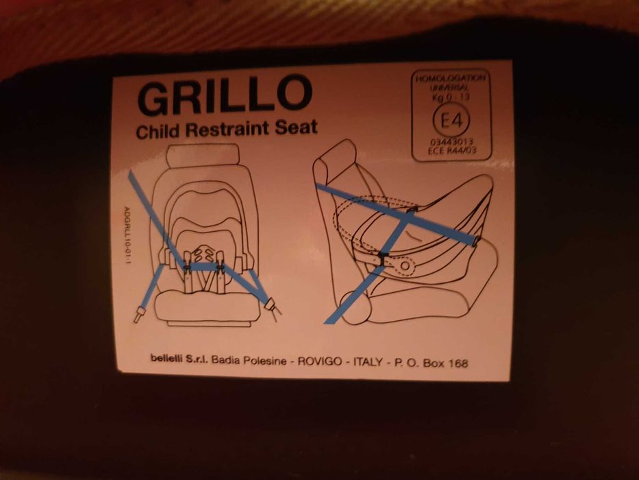Fotelik-nosidełko Deltim 0-13 kg