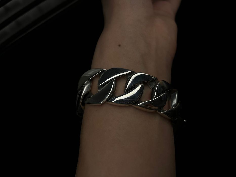 Srebrna bransoletka męska  próbę 925 dusza