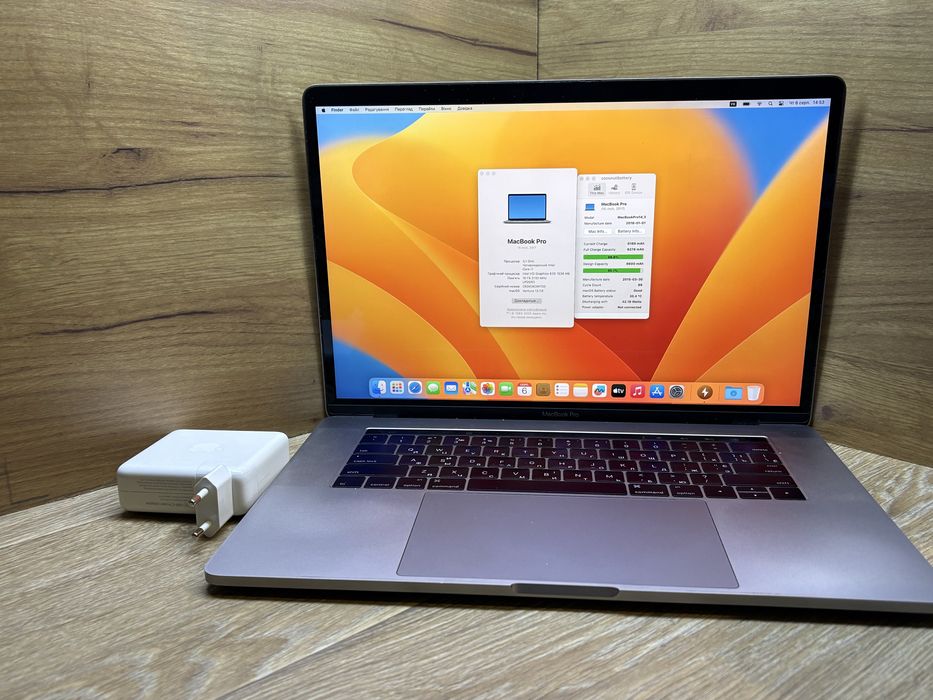 Apple MacBook Pro 15 2017(2018) 95% 512gb/16gb/Radeon Pro 560/core i7 a1707 ноутбук
