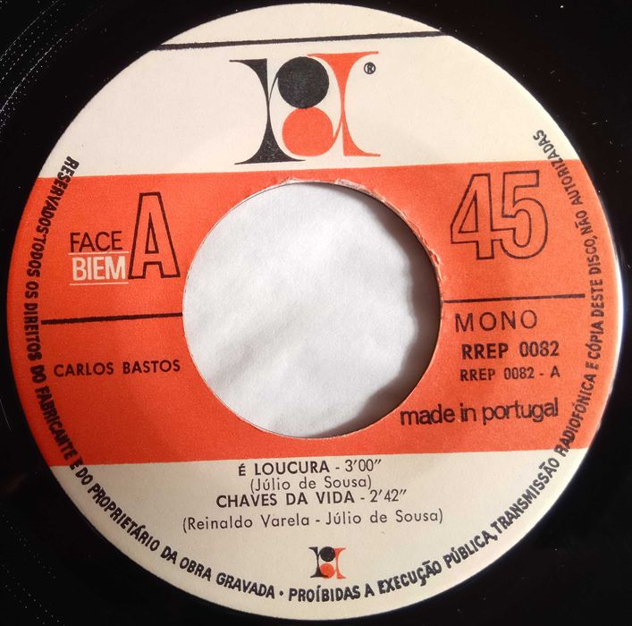 Carlos Bastos - - - - - É Loucura - - - - - EP
