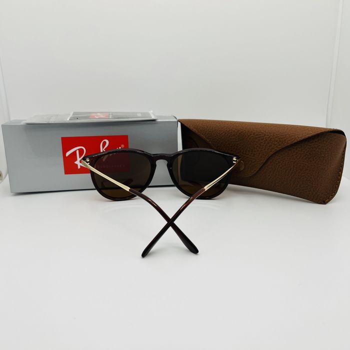 Солнцезащитные очки Ray Ban Erika 4171P Glossy Brown-Gold|Brown