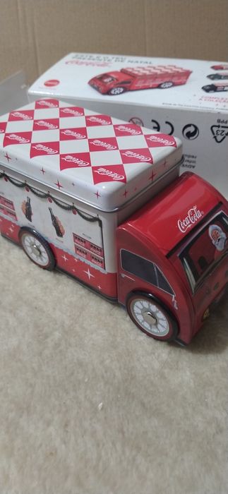 Lata/carro Coca-Cola
