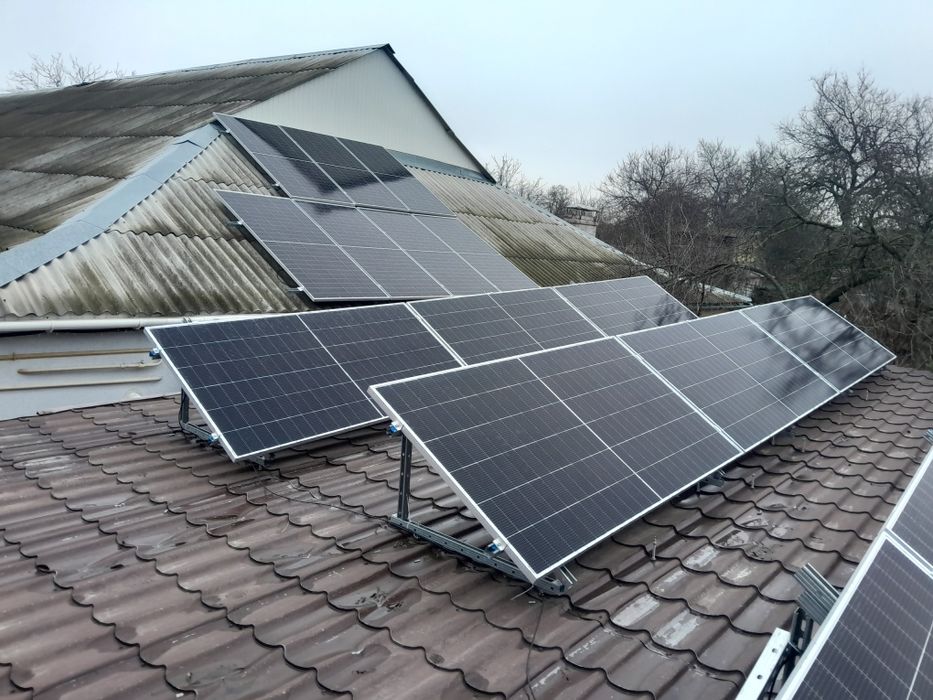 Сонячні панелі, батареї Risen, Jinko, Longi/Солнечные панели, батареи