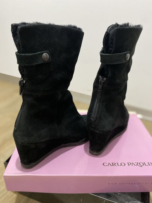 Черевики Carlo Pazolini натуральний замш та хутро