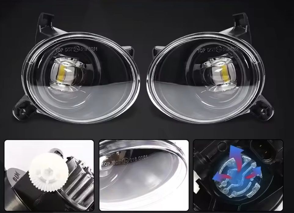Faróis de nevoeiro com DRL AUDI A1 A4 A5 A6 Q3