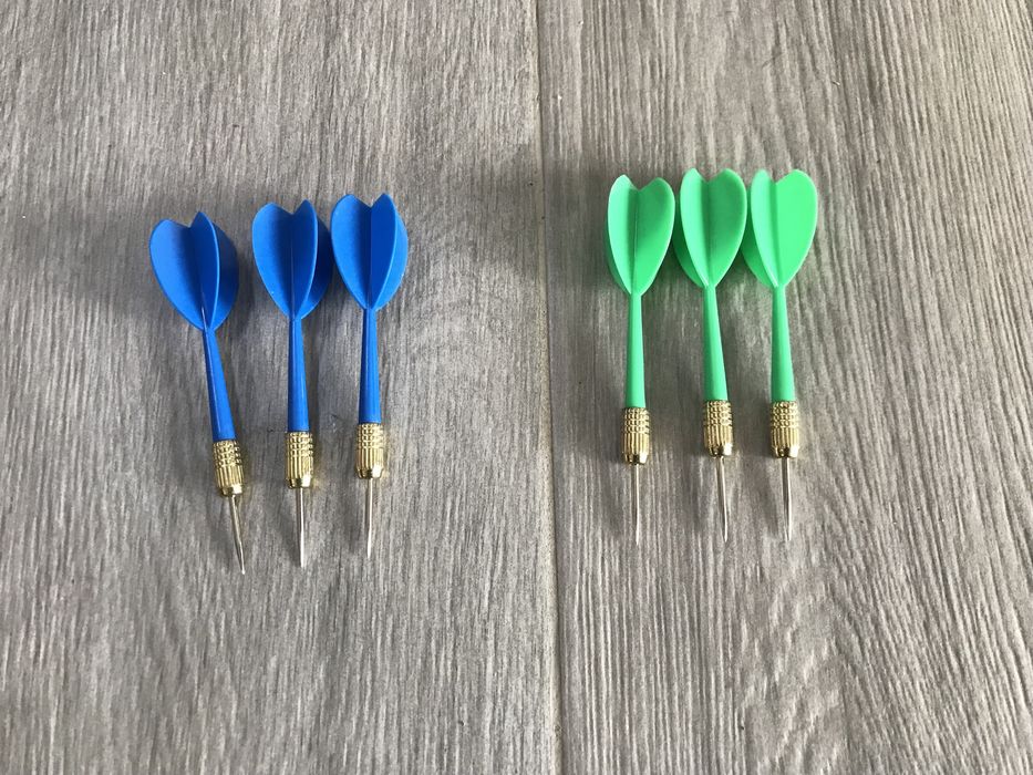 Setas / dardos para alvo