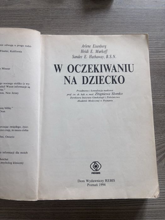 W oczekiwaniu na dziecko/Pierwszy rok z życia dziecka